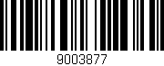 Código de barras (EAN, GTIN, SKU, ISBN): '9003877'
