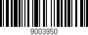 Código de barras (EAN, GTIN, SKU, ISBN): '9003950'
