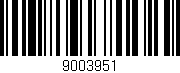 Código de barras (EAN, GTIN, SKU, ISBN): '9003951'