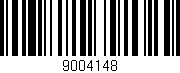 Código de barras (EAN, GTIN, SKU, ISBN): '9004148'