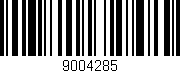 Código de barras (EAN, GTIN, SKU, ISBN): '9004285'