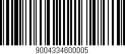 Código de barras (EAN, GTIN, SKU, ISBN): '9004334600005'