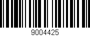 Código de barras (EAN, GTIN, SKU, ISBN): '9004425'