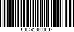 Código de barras (EAN, GTIN, SKU, ISBN): '9004428800007'