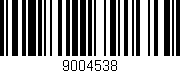 Código de barras (EAN, GTIN, SKU, ISBN): '9004538'