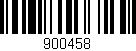 Código de barras (EAN, GTIN, SKU, ISBN): '900458'