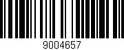 Código de barras (EAN, GTIN, SKU, ISBN): '9004657'