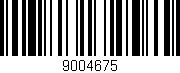 Código de barras (EAN, GTIN, SKU, ISBN): '9004675'