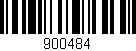 Código de barras (EAN, GTIN, SKU, ISBN): '900484'