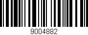 Código de barras (EAN, GTIN, SKU, ISBN): '9004882'