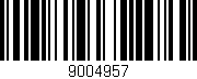 Código de barras (EAN, GTIN, SKU, ISBN): '9004957'