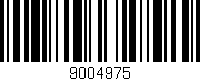 Código de barras (EAN, GTIN, SKU, ISBN): '9004975'