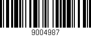 Código de barras (EAN, GTIN, SKU, ISBN): '9004987'