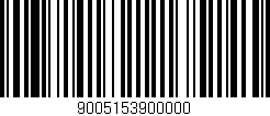 Código de barras (EAN, GTIN, SKU, ISBN): '9005153900000'