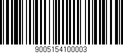 Código de barras (EAN, GTIN, SKU, ISBN): '9005154100003'