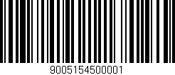 Código de barras (EAN, GTIN, SKU, ISBN): '9005154500001'