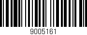 Código de barras (EAN, GTIN, SKU, ISBN): '9005161'