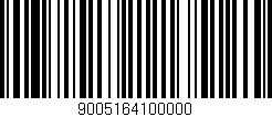 Código de barras (EAN, GTIN, SKU, ISBN): '9005164100000'