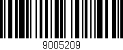 Código de barras (EAN, GTIN, SKU, ISBN): '9005209'