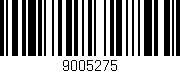 Código de barras (EAN, GTIN, SKU, ISBN): '9005275'