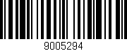 Código de barras (EAN, GTIN, SKU, ISBN): '9005294'