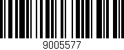 Código de barras (EAN, GTIN, SKU, ISBN): '9005577'