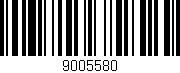 Código de barras (EAN, GTIN, SKU, ISBN): '9005580'