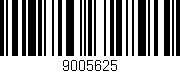 Código de barras (EAN, GTIN, SKU, ISBN): '9005625'