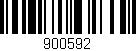 Código de barras (EAN, GTIN, SKU, ISBN): '900592'
