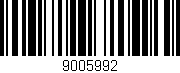 Código de barras (EAN, GTIN, SKU, ISBN): '9005992'