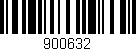 Código de barras (EAN, GTIN, SKU, ISBN): '900632'