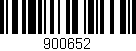 Código de barras (EAN, GTIN, SKU, ISBN): '900652'