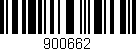 Código de barras (EAN, GTIN, SKU, ISBN): '900662'