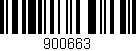 Código de barras (EAN, GTIN, SKU, ISBN): '900663'