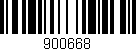Código de barras (EAN, GTIN, SKU, ISBN): '900668'