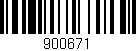 Código de barras (EAN, GTIN, SKU, ISBN): '900671'