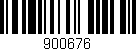 Código de barras (EAN, GTIN, SKU, ISBN): '900676'