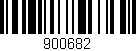 Código de barras (EAN, GTIN, SKU, ISBN): '900682'