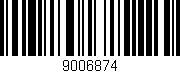 Código de barras (EAN, GTIN, SKU, ISBN): '9006874'