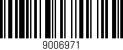 Código de barras (EAN, GTIN, SKU, ISBN): '9006971'