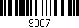 Código de barras (EAN, GTIN, SKU, ISBN): '9007'