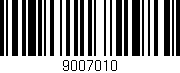 Código de barras (EAN, GTIN, SKU, ISBN): '9007010'