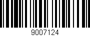 Código de barras (EAN, GTIN, SKU, ISBN): '9007124'
