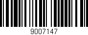 Código de barras (EAN, GTIN, SKU, ISBN): '9007147'