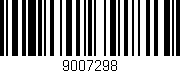 Código de barras (EAN, GTIN, SKU, ISBN): '9007298'