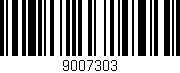 Código de barras (EAN, GTIN, SKU, ISBN): '9007303'