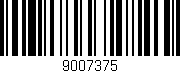 Código de barras (EAN, GTIN, SKU, ISBN): '9007375'