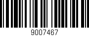 Código de barras (EAN, GTIN, SKU, ISBN): '9007467'