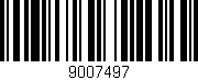 Código de barras (EAN, GTIN, SKU, ISBN): '9007497'