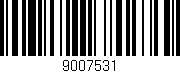 Código de barras (EAN, GTIN, SKU, ISBN): '9007531'